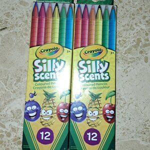 lot of 2 packs of Crayola Silly scents pencils NEW fruit fruity